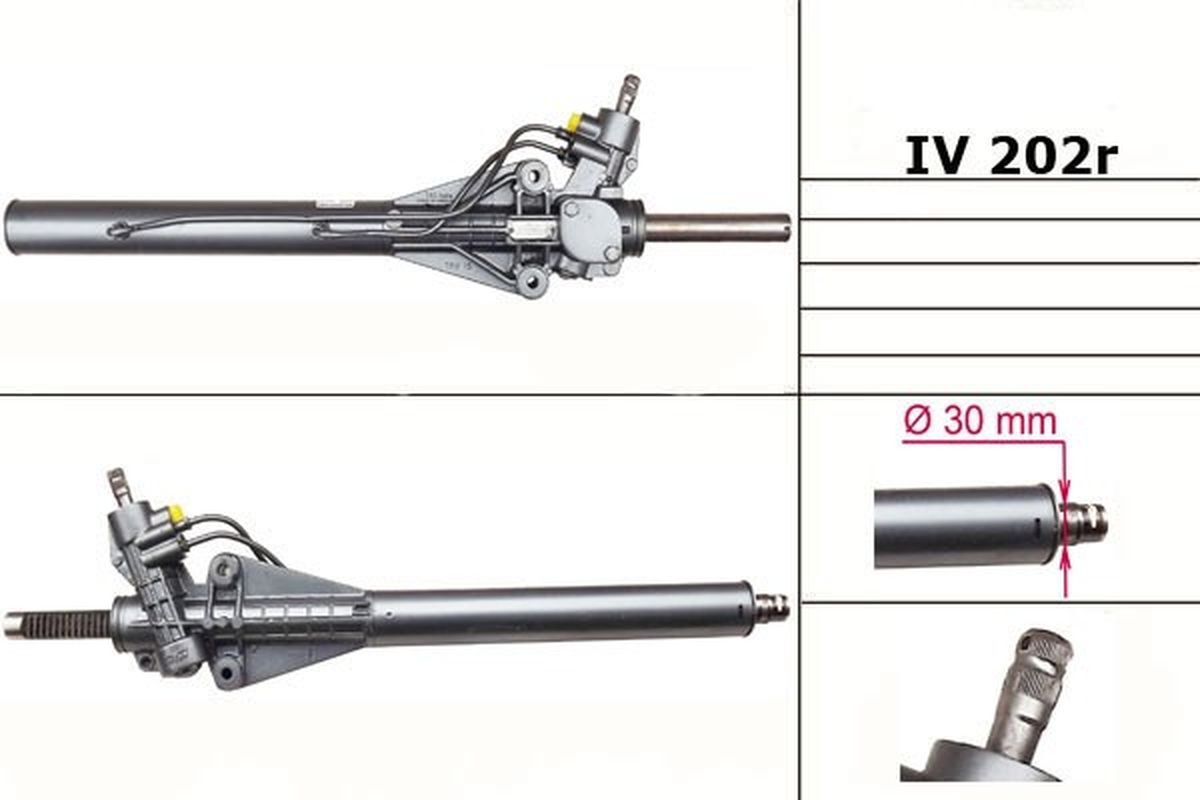 

Рулевая рейка TRW PSGIV202R Iveco Daily I 1978-1989, Daily II 1989-1999, PSGIV202R