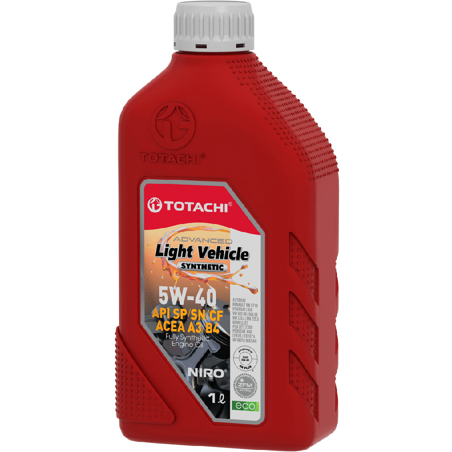Моторное масло Totachi Niro LV Synthetic SN/CF 5W40 1л