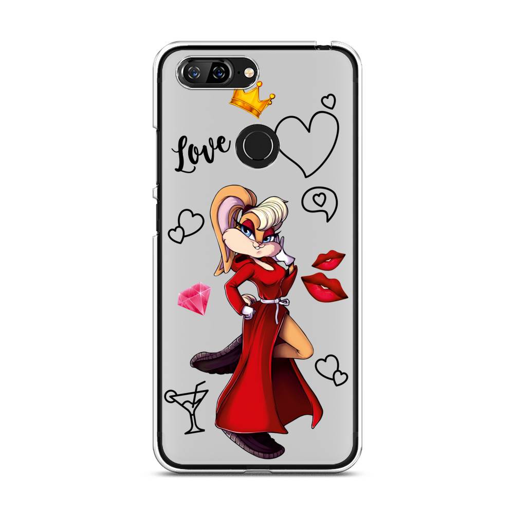 

Чехол для Lenovo S5 "Rich Lola Bunny", Красный;бежевый;оранжевый, 112550-6