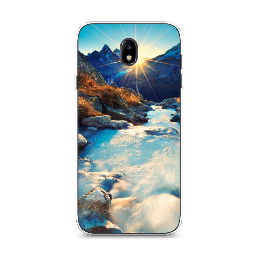 фото Чехол awog "восход 7" для samsung galaxy j7 2017