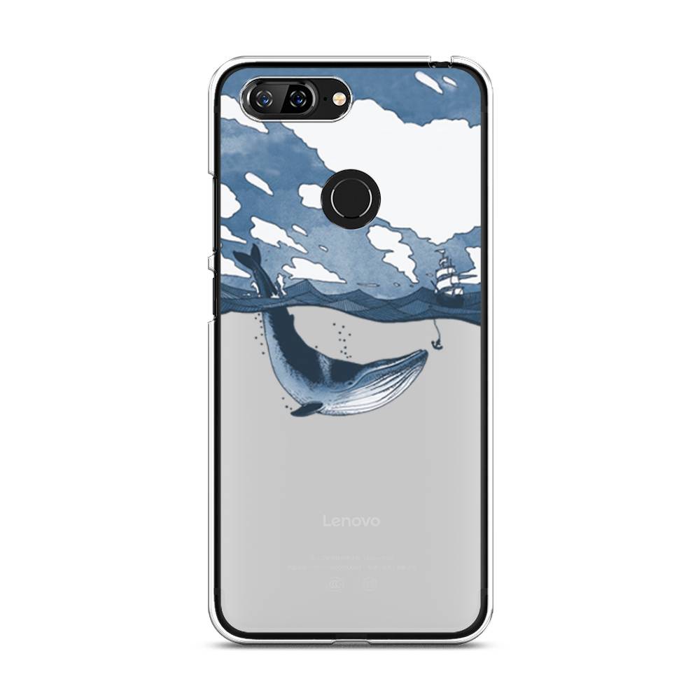 

Чехол для Lenovo S5 "Большой кит", Синий, 112550-1