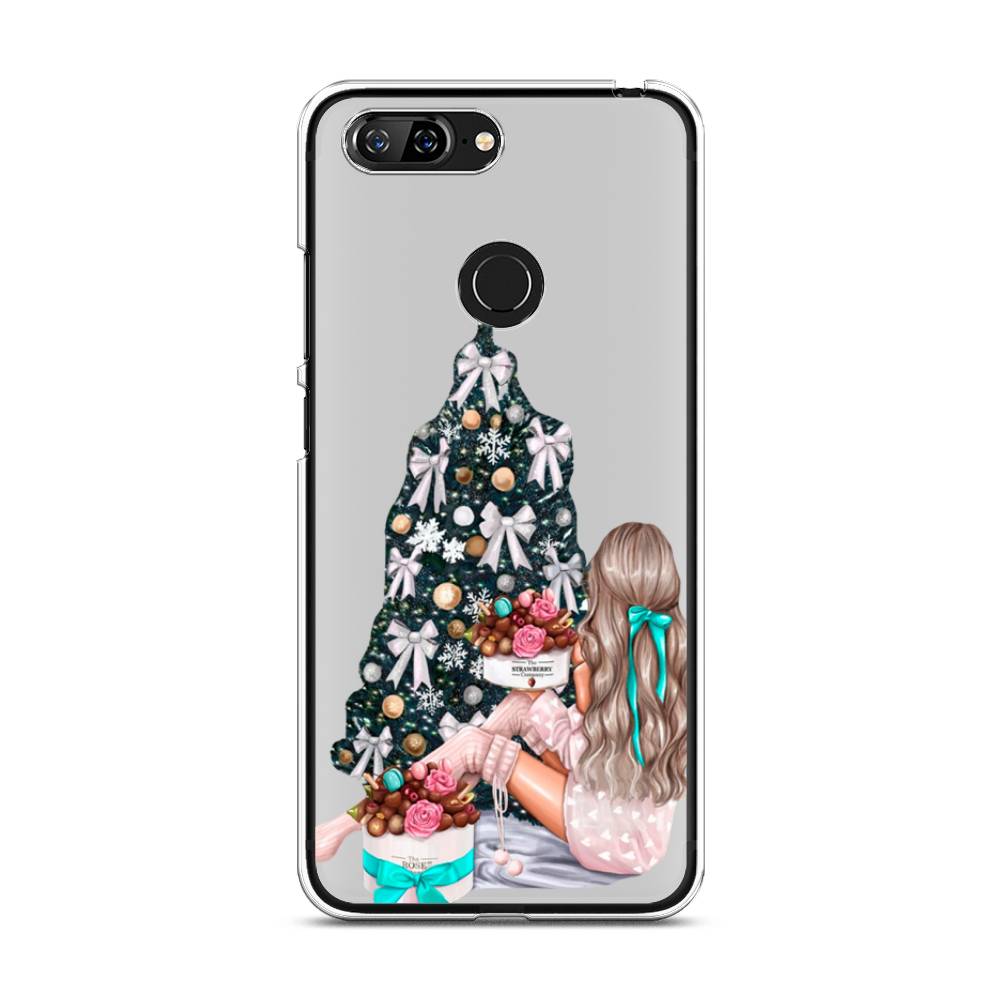

Чехол для Lenovo S5 "New Year", Зеленый;бежевый;голубой, 112550-5