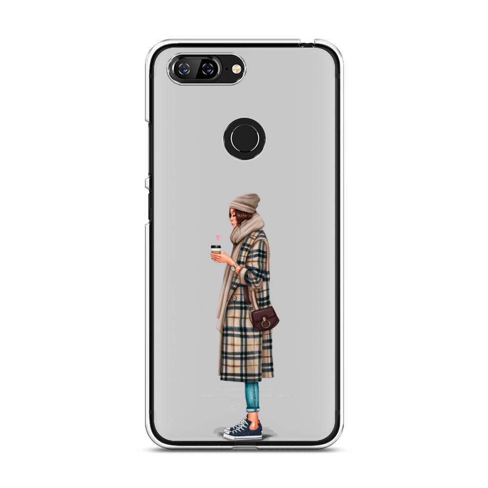 

Чехол для Lenovo S5 "Утренний кофе", Коричневый;бежевый, 112550-6