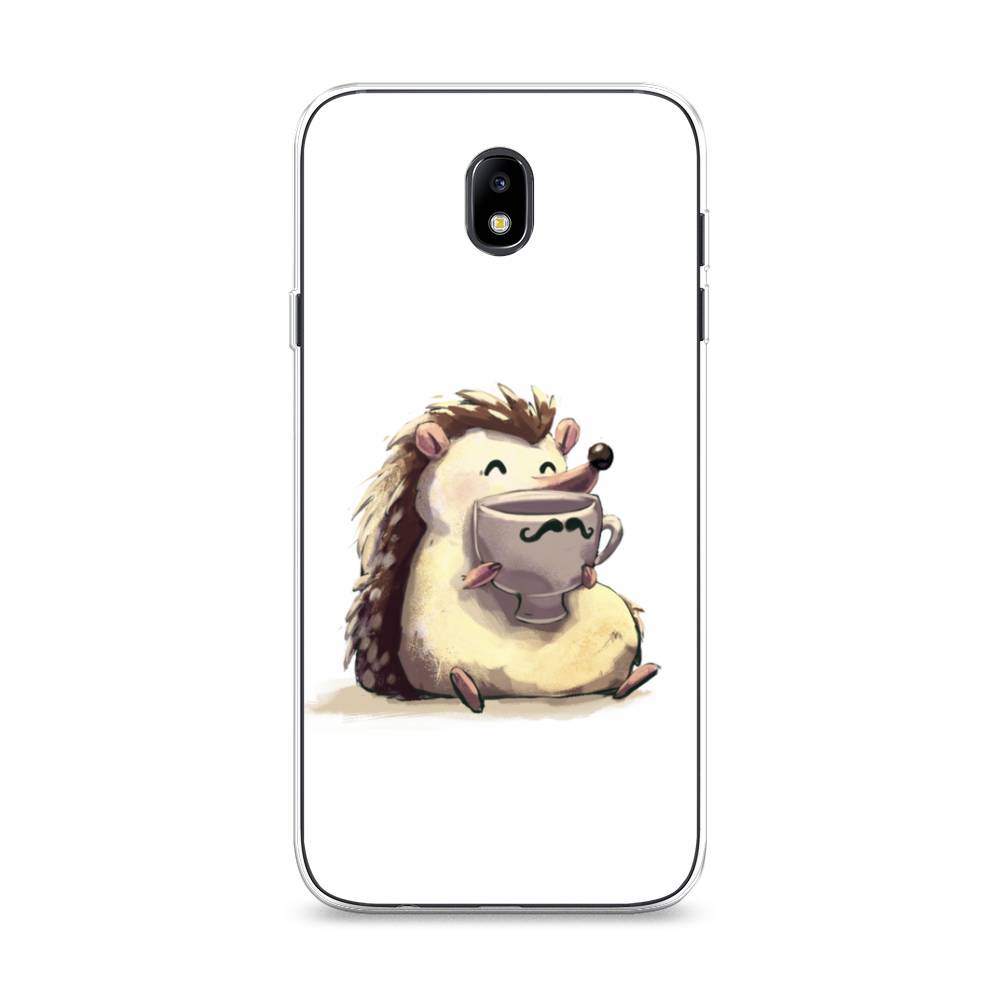 

Чехол Awog на Samsung Galaxy J7 2017 / Самсунг J7 2017 "Еж кофеман", Белый;коричневый;бежевый, 23150-10