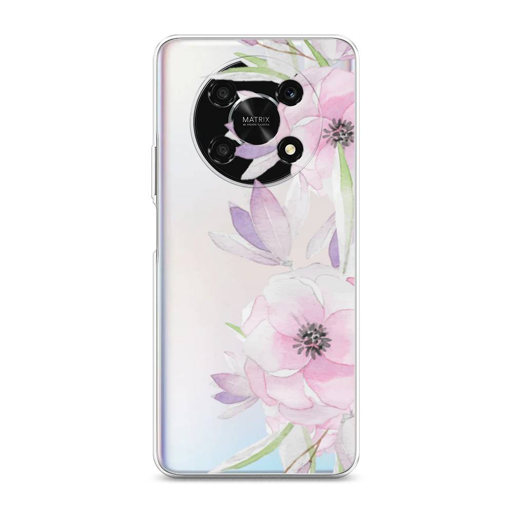 

Чехол Awog для Honor X9 5G "Нежные анемоны", 6109750-8