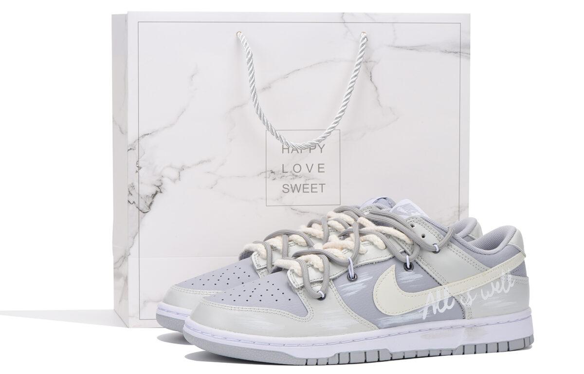 

Кеды унисекс Nike Dunk Low Retro vibe бежевые 43 EU, Бежевый, Dunk Low Retro vibe