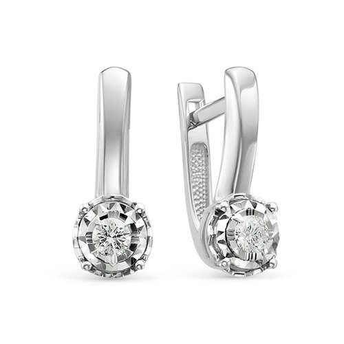 

Серьги из белого золота Дельта БР121742б, бриллиант, БР121742б