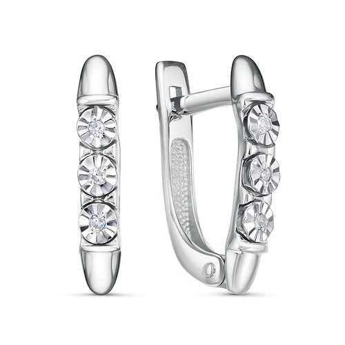 

Серьги из красного золота Дельта БР121564б, бриллиант, БР121564б