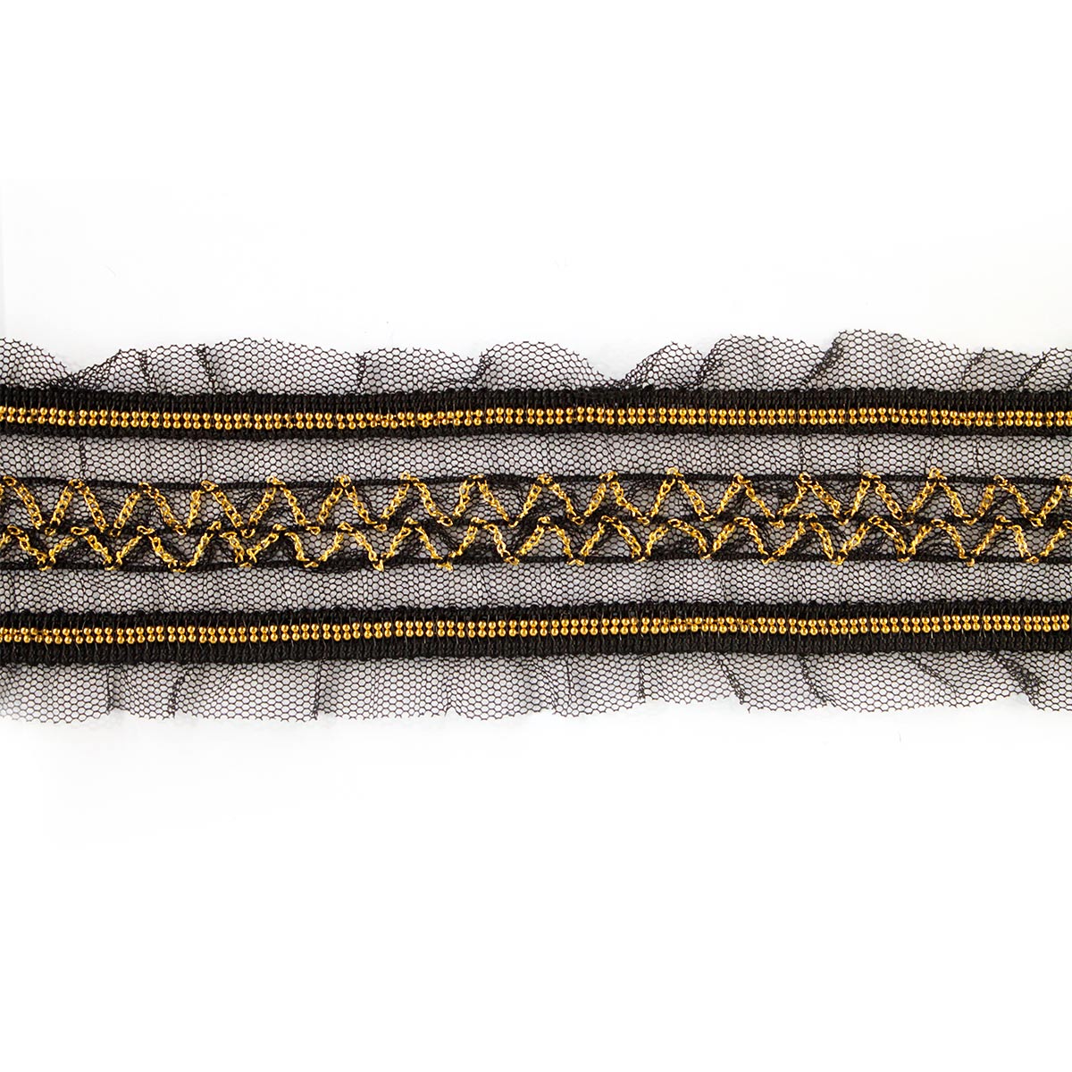 

Тесьма CTZ9571 *4.57м (золото)