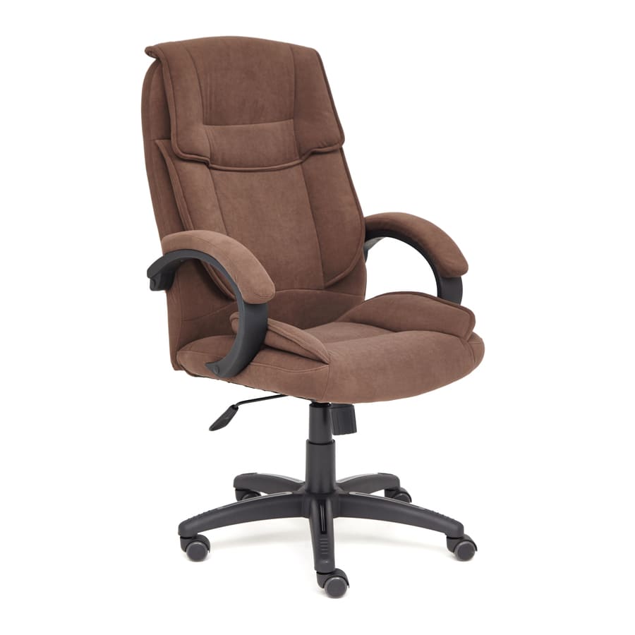 

Кресло компьютерное офисное на колесиках Tetchair OREON коричневый, Черный;коричневый