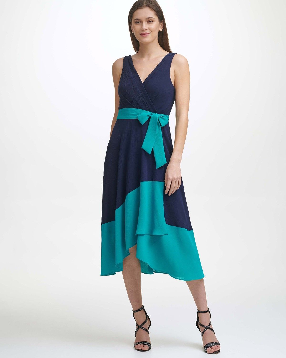 

Платье женское DKNY DD1ED632 синее 2, DD1ED632