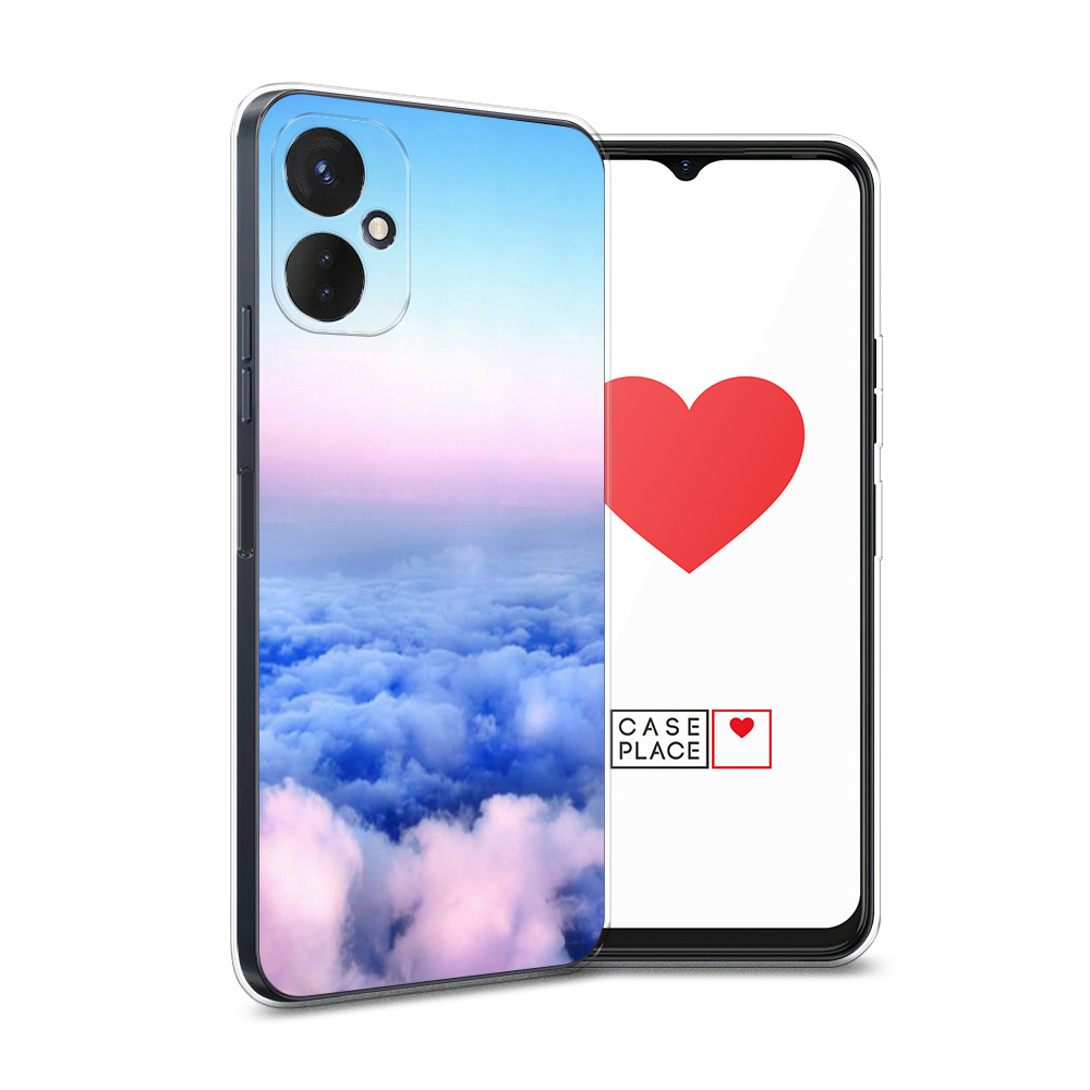 

Силиконовый чехол Awog "Облака" для Tecno Spark 9 Pro, Разноцветный, 301950-4