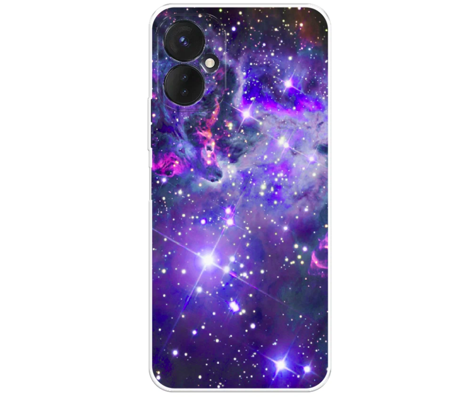 

Чехол Awog на Tecno Spark 9 Pro "Яркая галактика", Разноцветный, 301950-4
