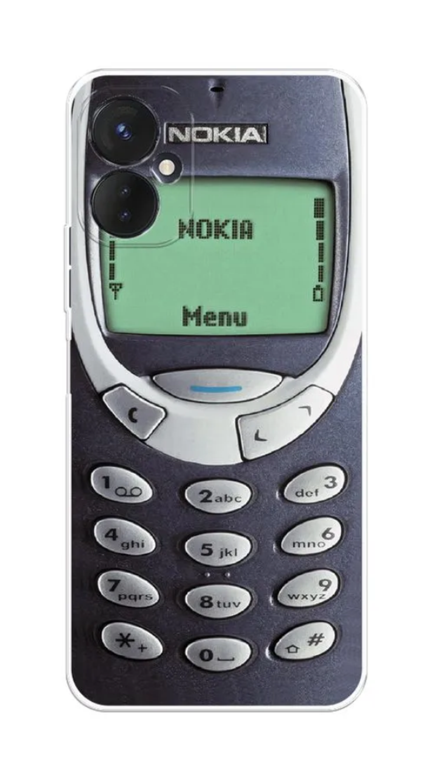 

Силиконовый чехол Awog "Нокия" для Tecno Spark 9 Pro, Разноцветный, 301950-5
