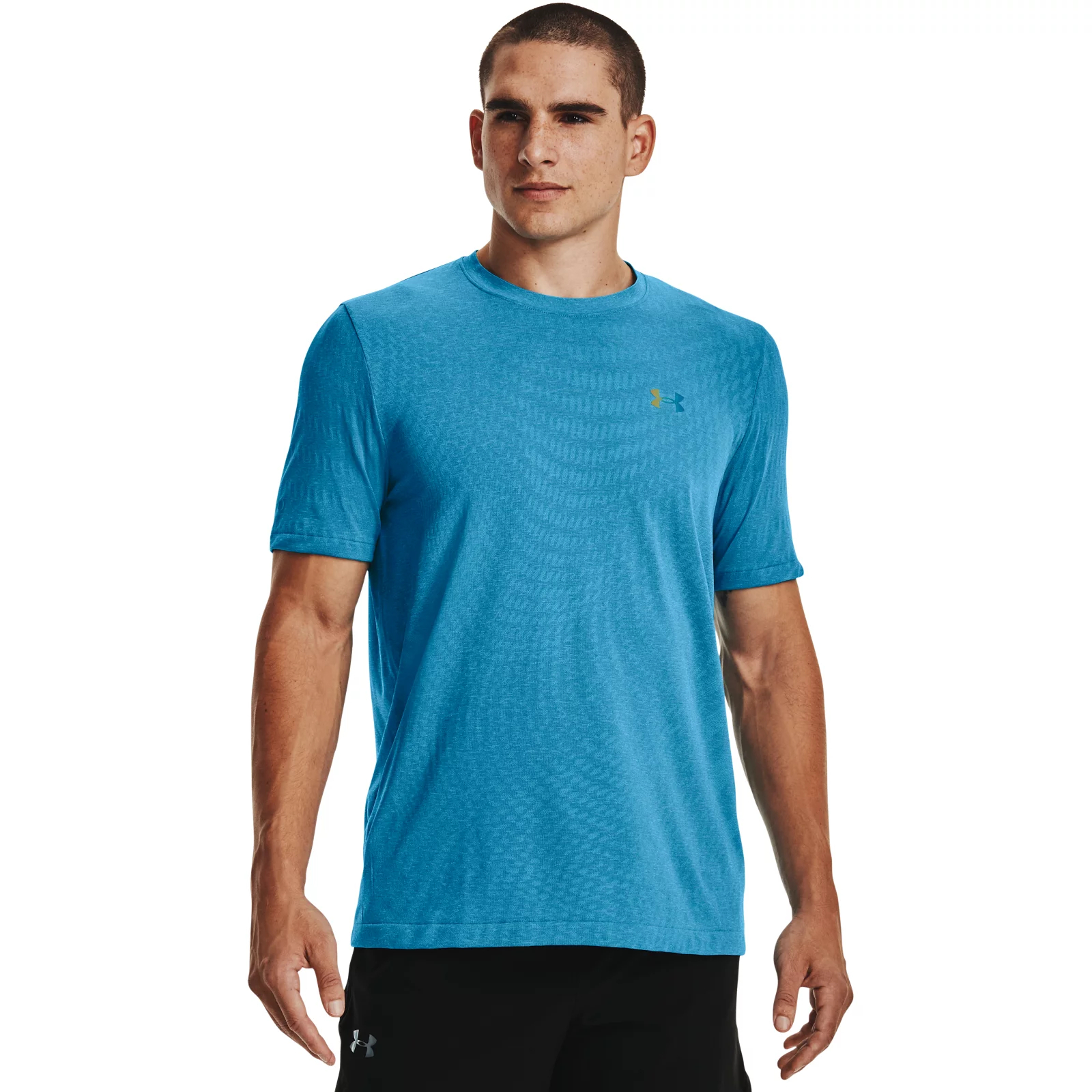 

Футболка мужская Under Armour 1366150-422 синяя SM, 1366150-422