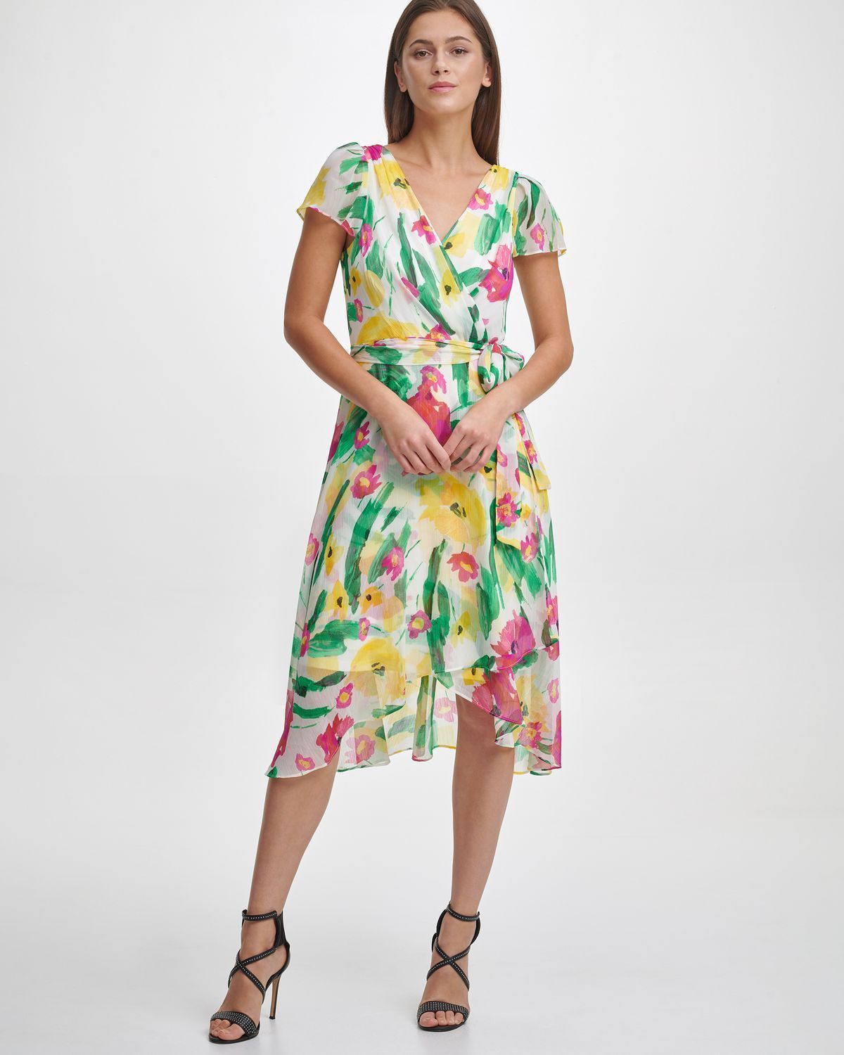 

Платье женское DKNY DD1A7154 разноцветное 0, DD1A7154