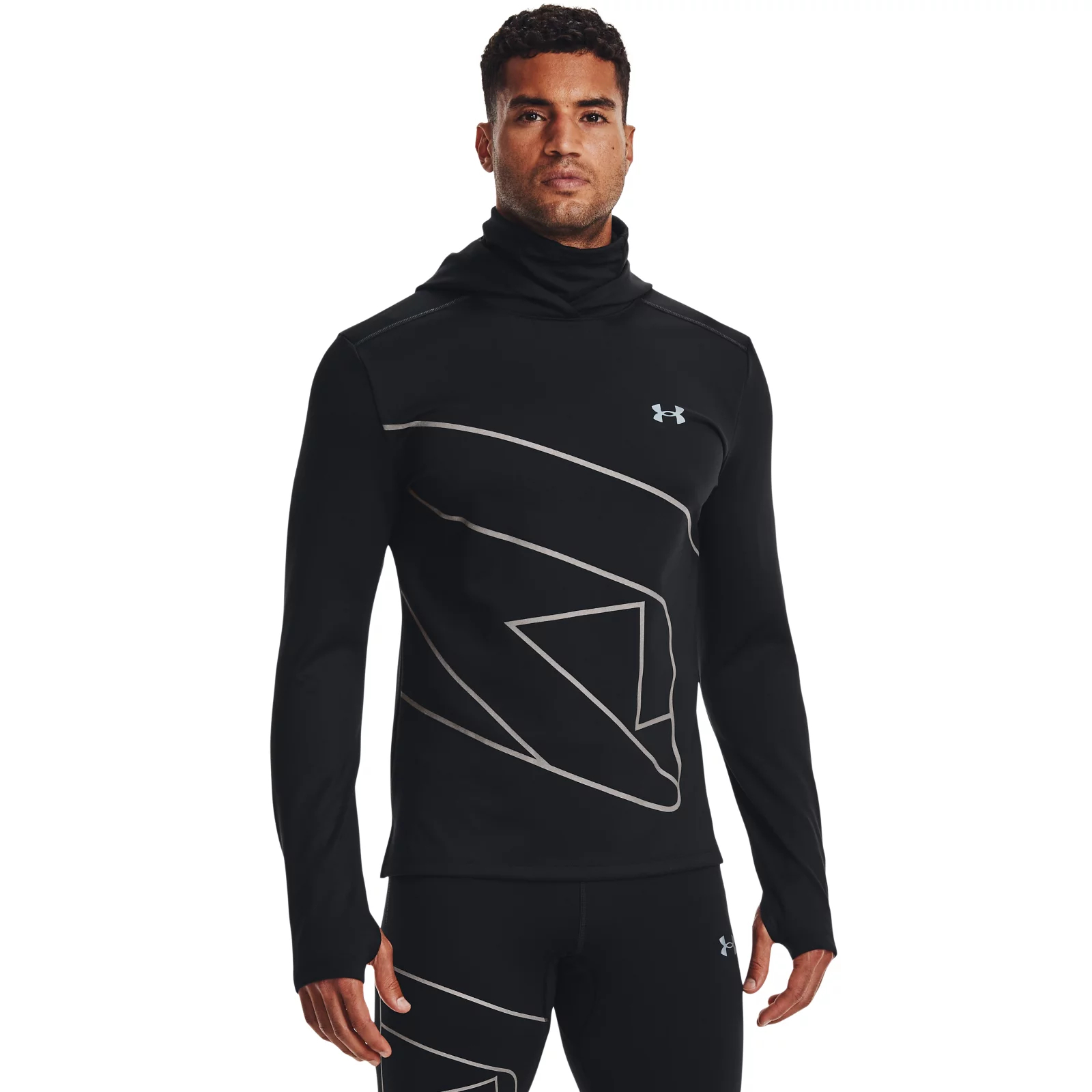 фото Толстовка мужская under armour 1365672-001 черная xxl