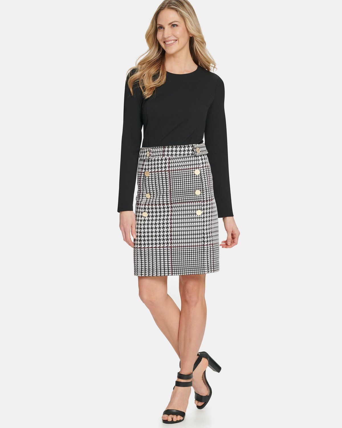 

Платье женское DKNY DD0GM308 черное 6, DD0GM308