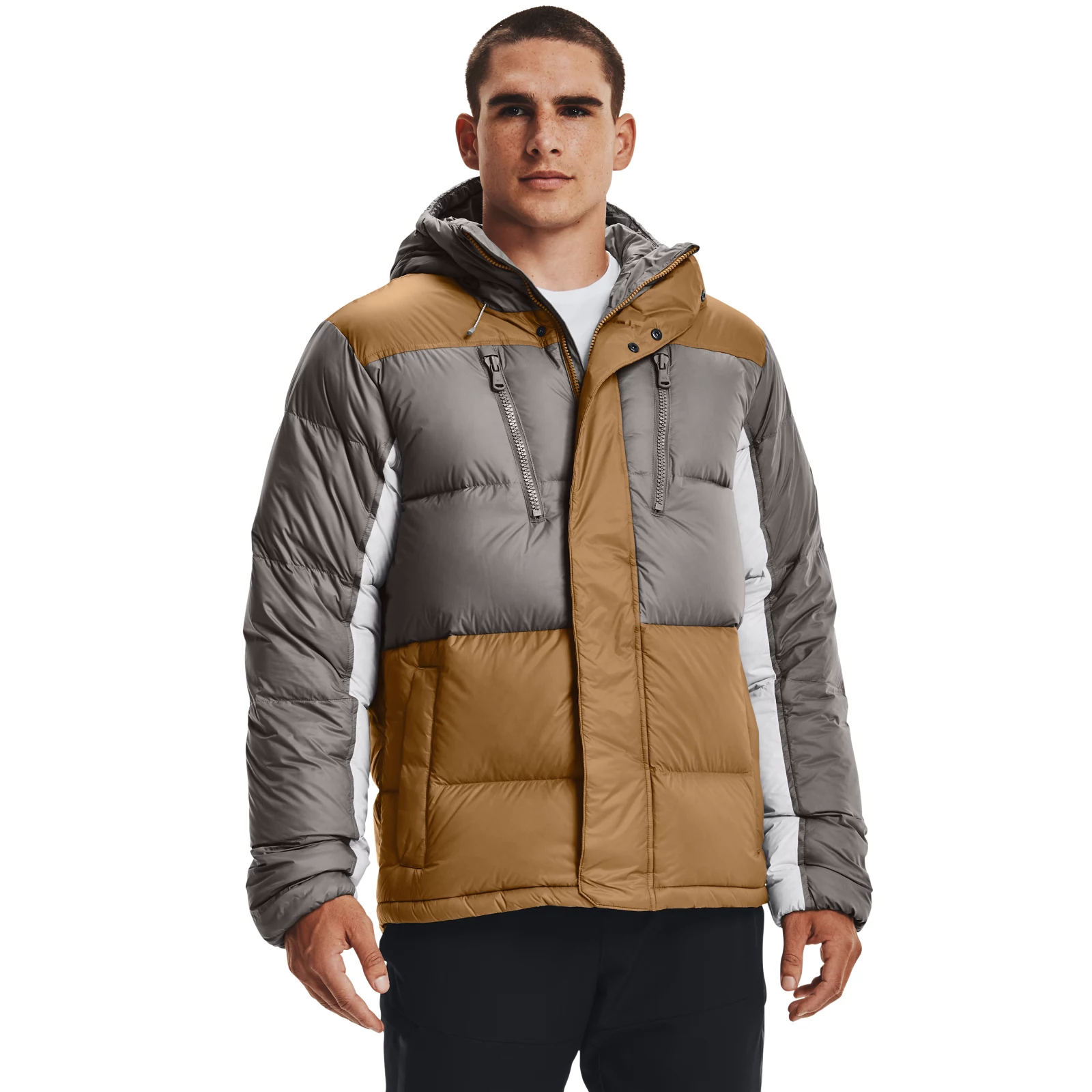 

Куртка мужская Under Armour 1364895-277 коричневая 3XL, 1364895-277