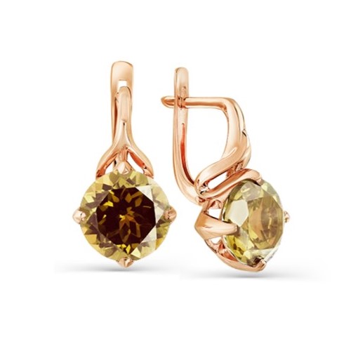 

Серьги из красного золота Magic Stones 02-2-411-5900-010, султанит, 02-2-411-5900-010