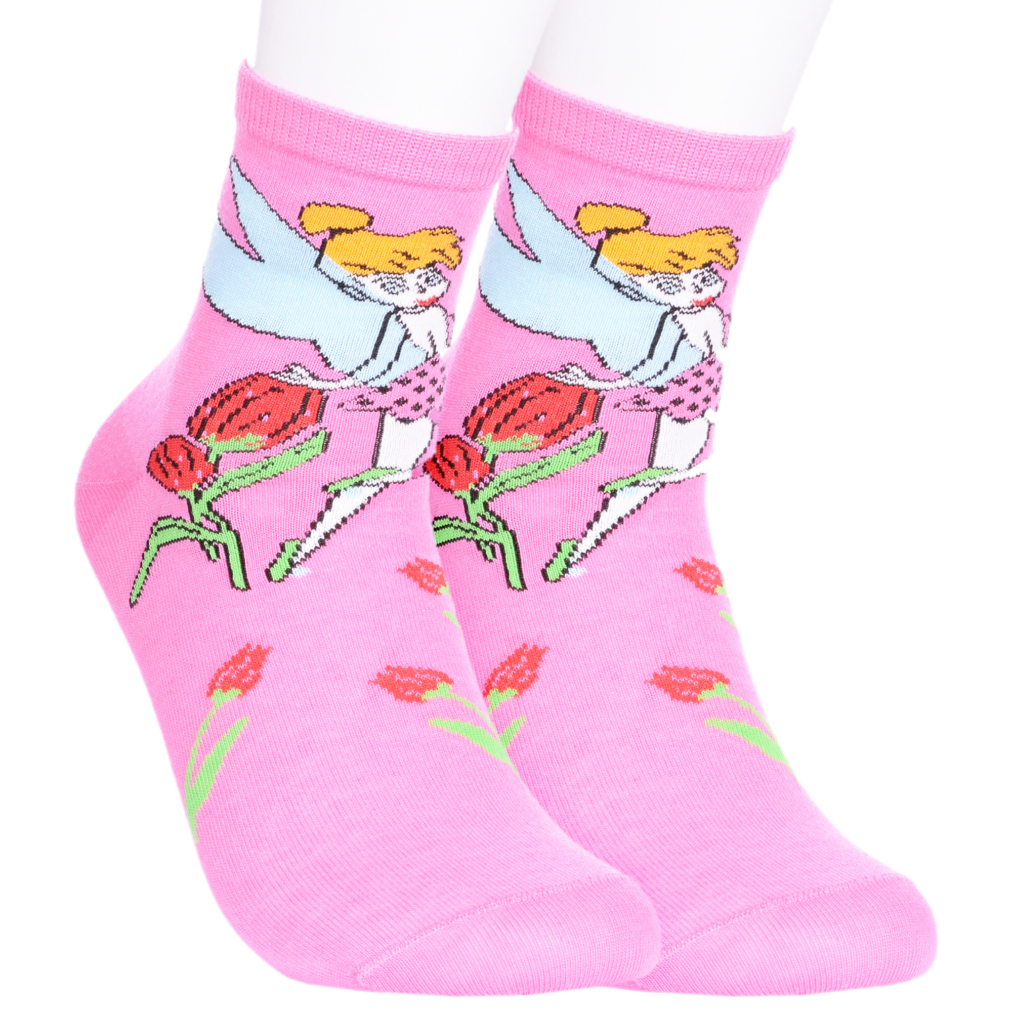 Носки детские LorenzLine 2-П1, розовые, 20-22