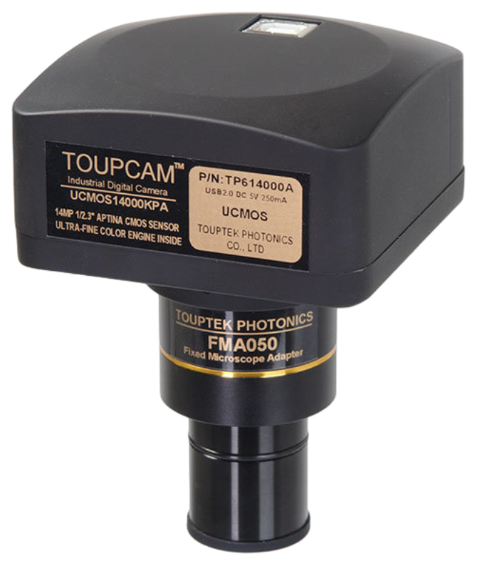 фото Камера для микроскопа toupcam ucmos14000kpa touptek