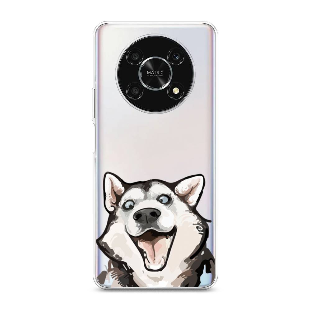 

Чехол Awog для Honor X9 5G "Радостный хаски", 6109750-1