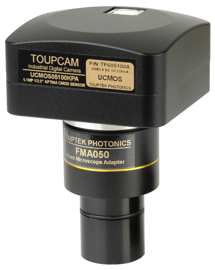 фото Камера для микроскопа toupcam ucmos05100kpa touptek