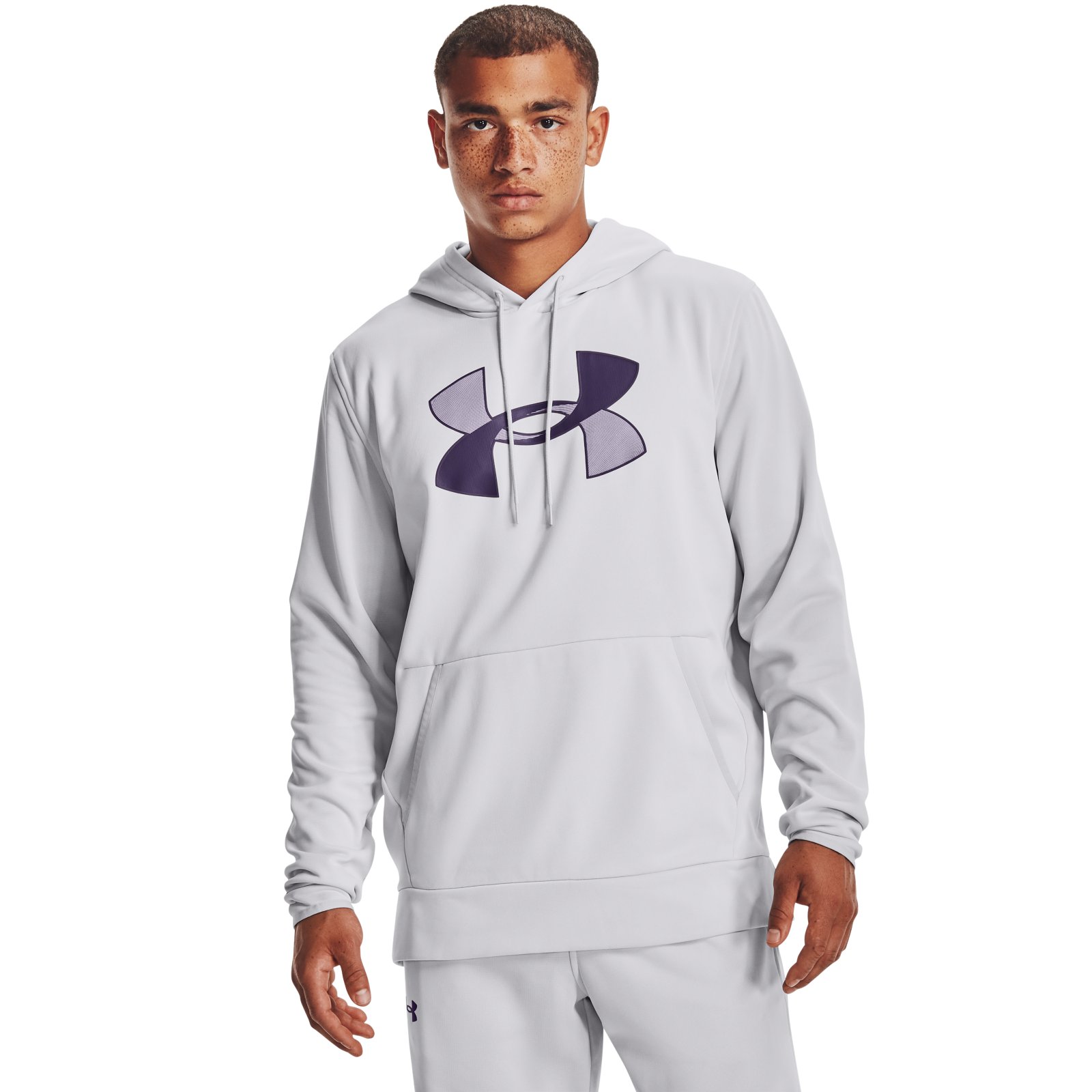 фото Худи мужское under armour 1357085-014 серое md