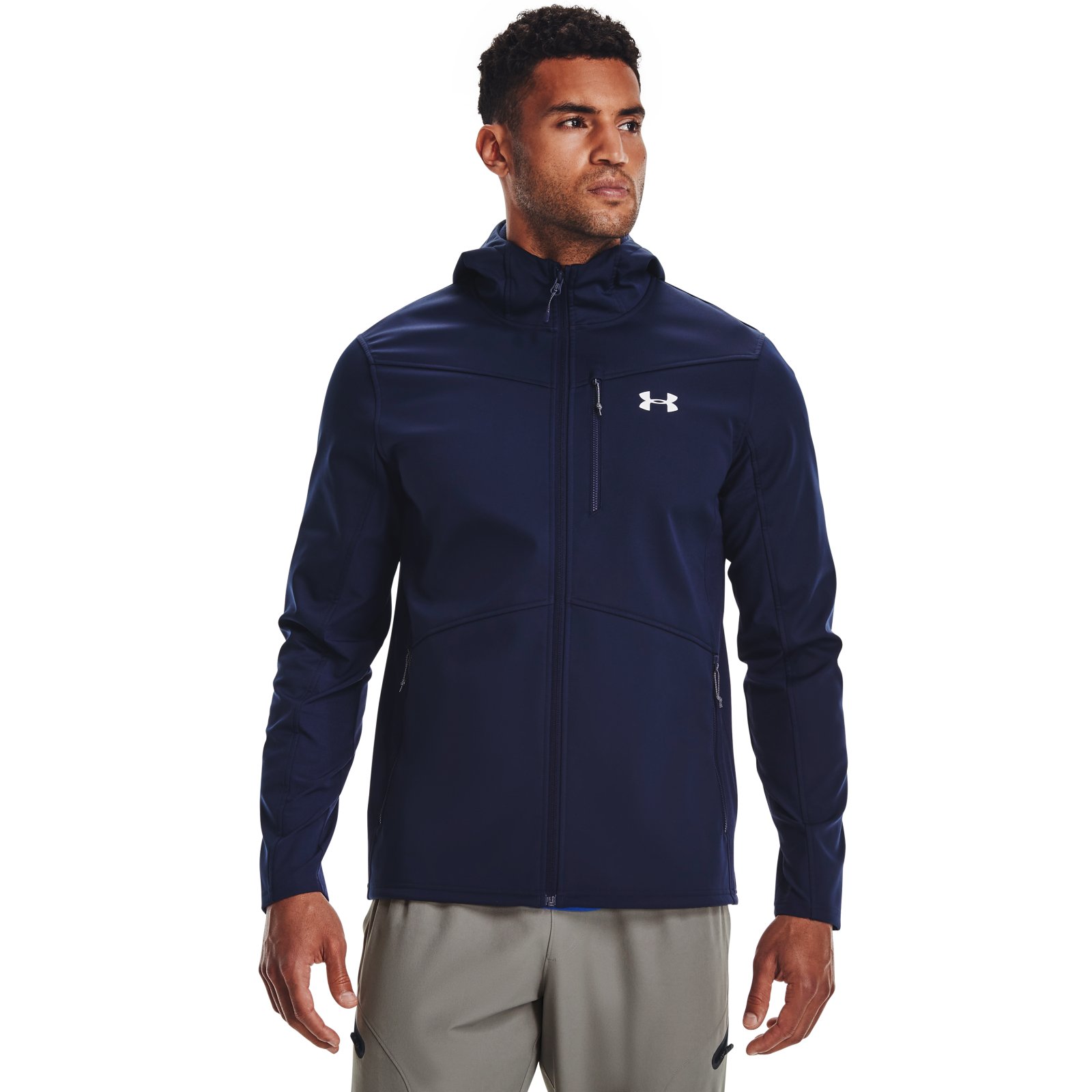 

Ветровка мужская Under Armour 1355846-410 синяя XXL, 1355846-410