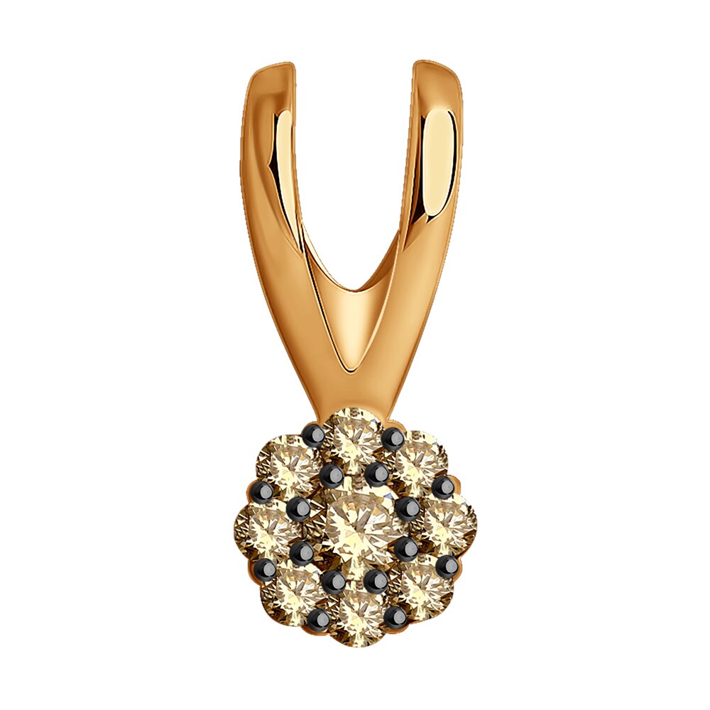 

Кулон из красного золота с бриллиантом Diamant 51-230-01681-6, 51-230-01681-6