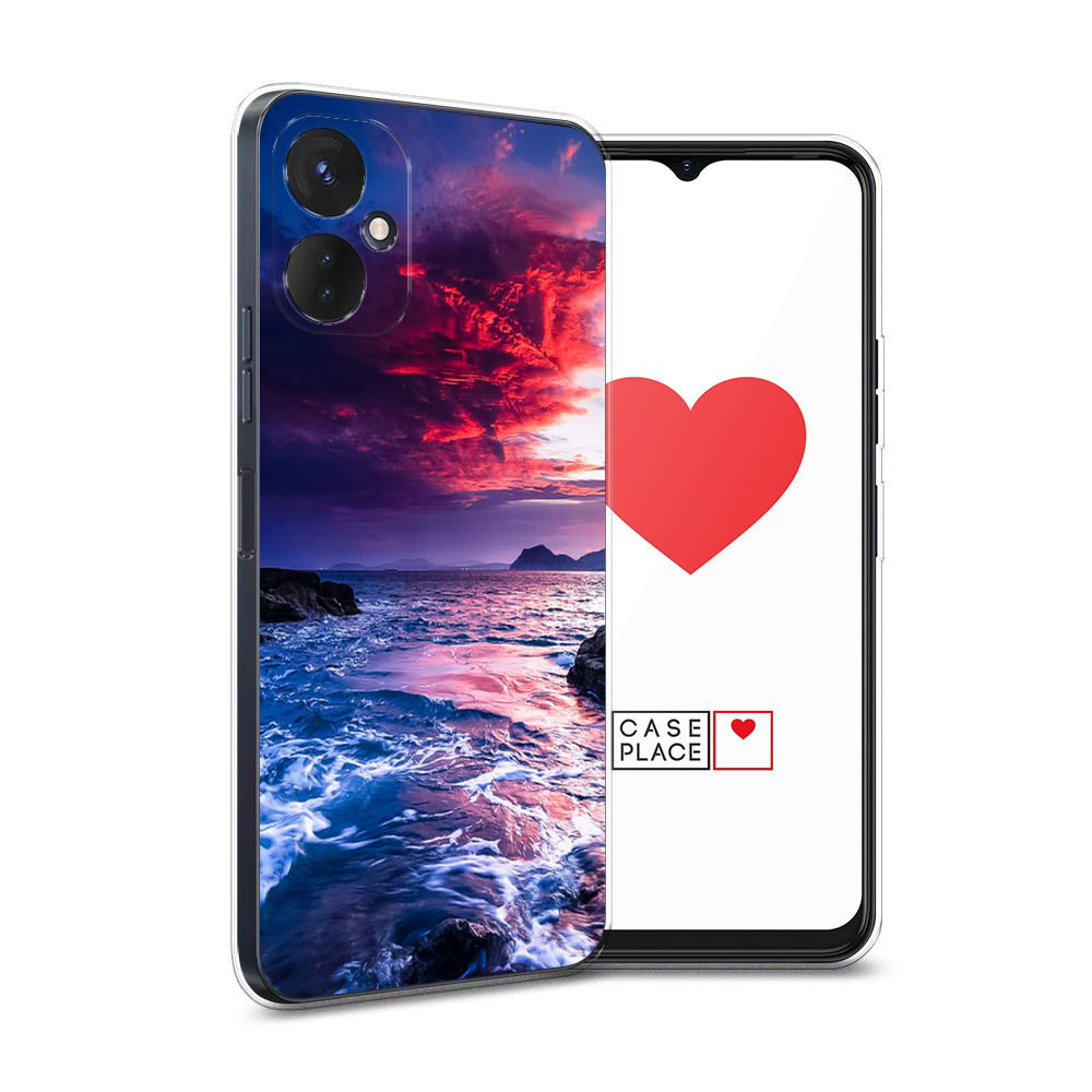 

Силиконовый чехол Awog "Волны 1" для Tecno Spark 9 Pro, Разноцветный, 301950-4
