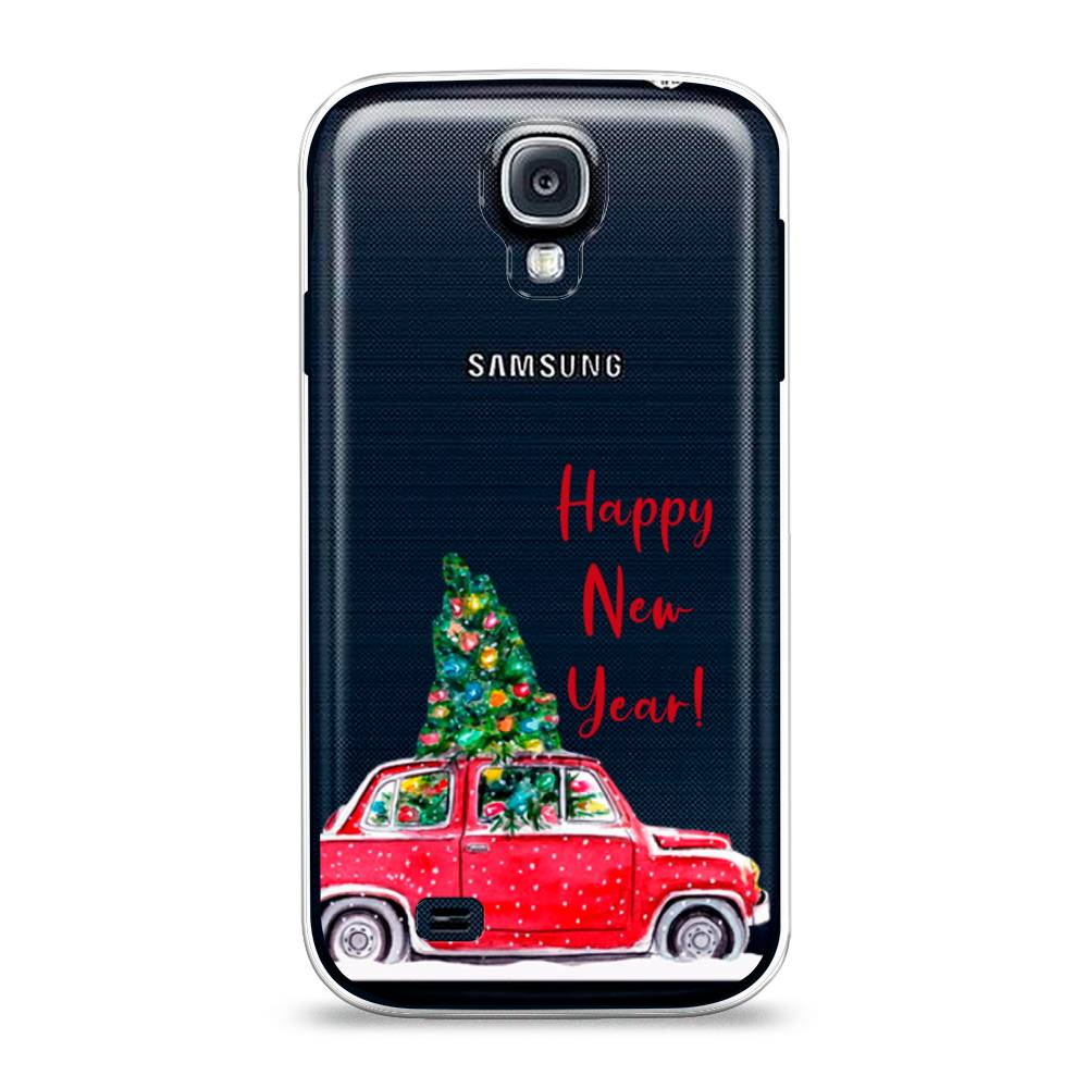 

Чехол на Samsung Galaxy S4 "Happy New Year", Красный;зеленый, 23950-5