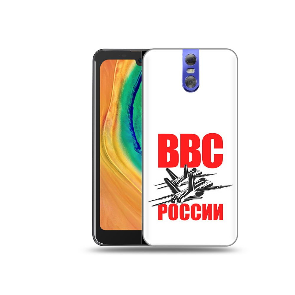 

Чехол MyPads Tocco для Doogee BL7000 ввс, Прозрачный, Tocco