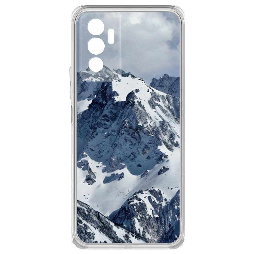 

Чехол-накладка Krutoff Clear Case Горы для Vivo V23e