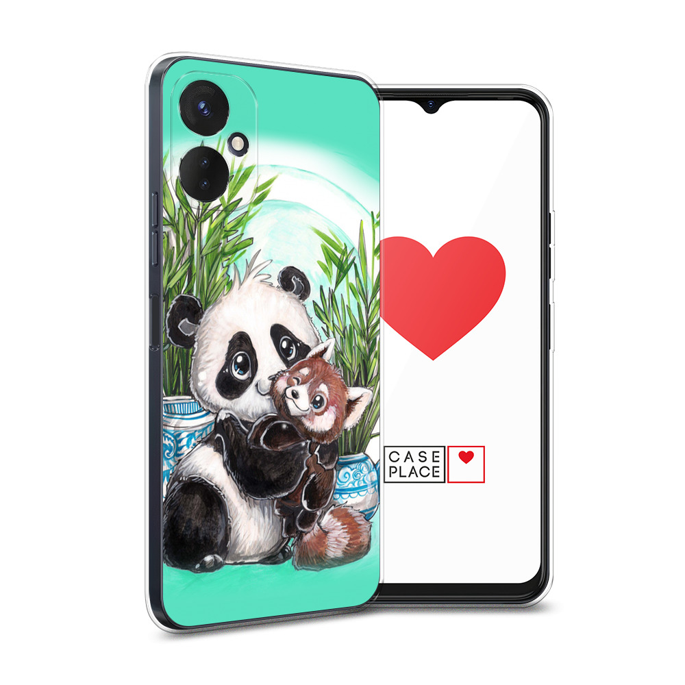 

Силиконовый чехол Awog "Друзья зверята" для Tecno Spark 9 Pro, Разноцветный, 301950-2