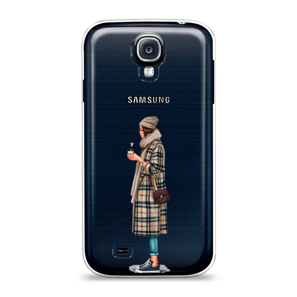 

Чехол на Samsung Galaxy S4 "Утренний кофе", Коричневый;бежевый, 23950-6