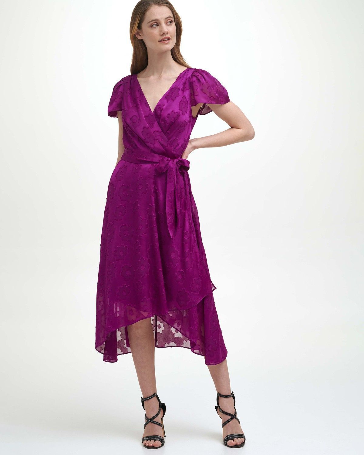 

Платье женское DKNY DD1EE154 фиолетовое 6, DD1EE154