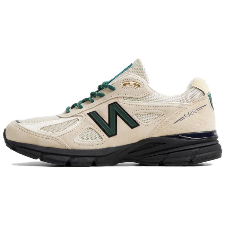 

Кроссовки унисекс New Balance NB 990 V4 Macadamia Nut бежевые 40.5 EU, Бежевый, NB 990 V4 Macadamia Nut
