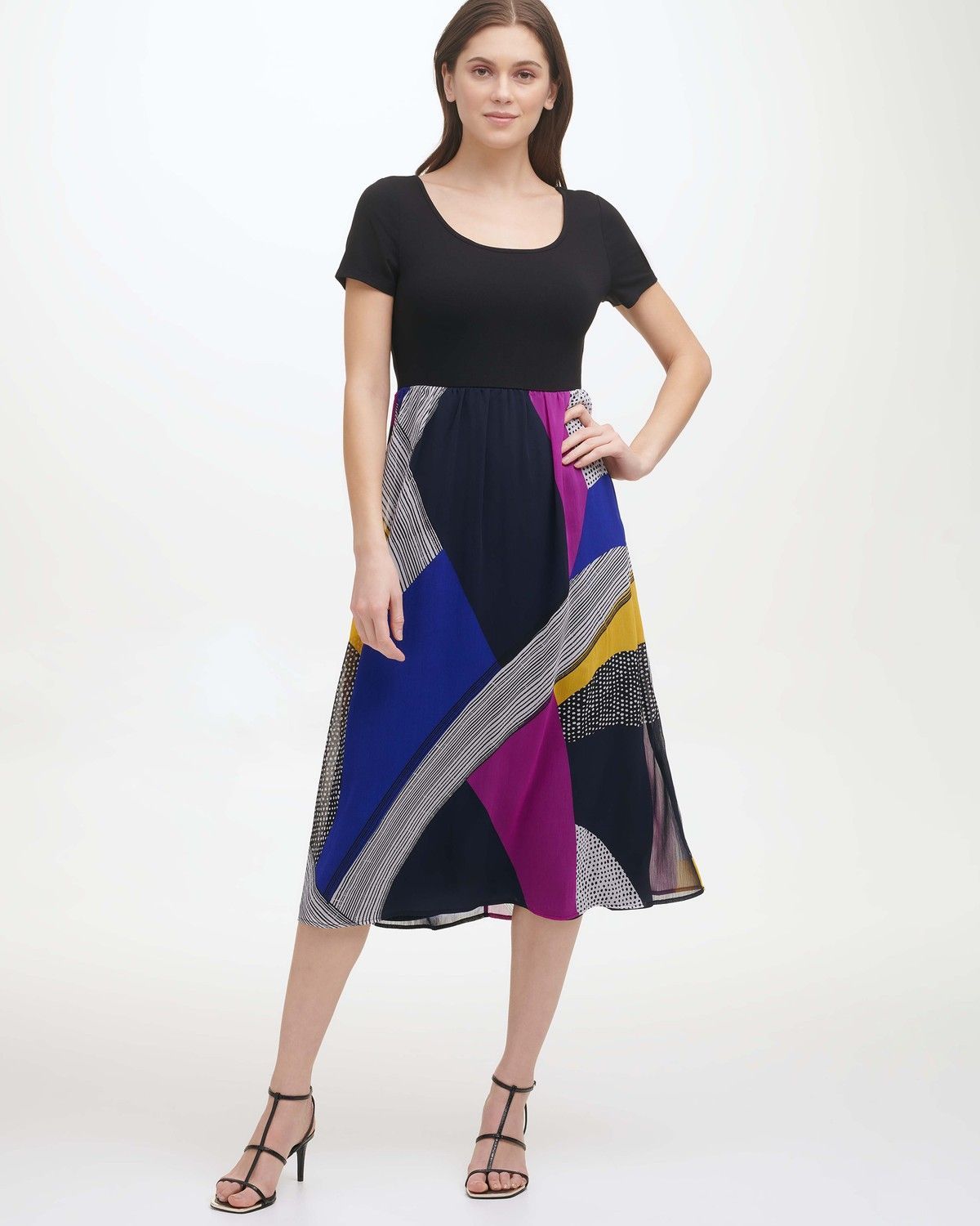 

Платье женское DKNY DD1E3051 разноцветное S, DD1E3051