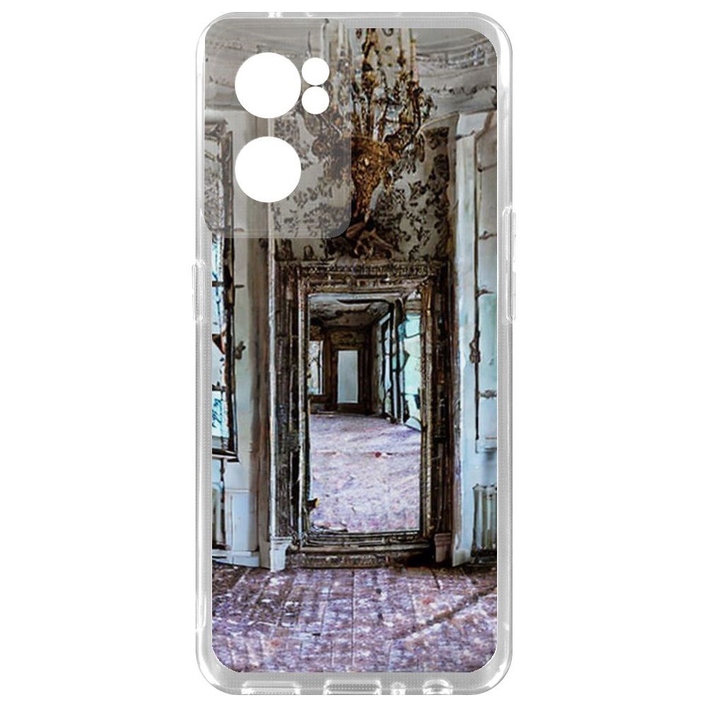 

Чехол-накладка Krutoff Clear Case Заброшенный особняк для OnePlus Nord CE 2 5G, Прозрачный