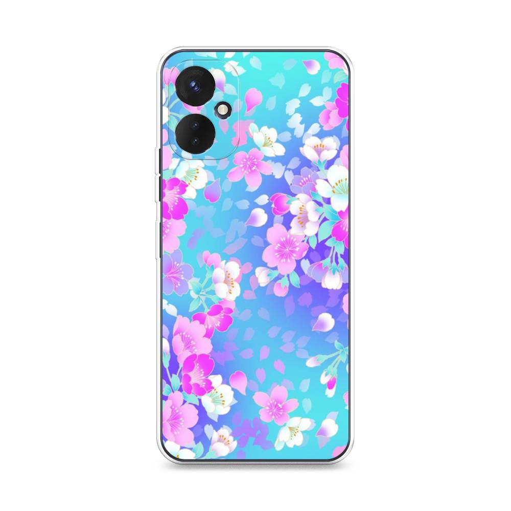 

Чехол Awog на Tecno Spark 9 Pro "Яблоневые цветы", 301950-8