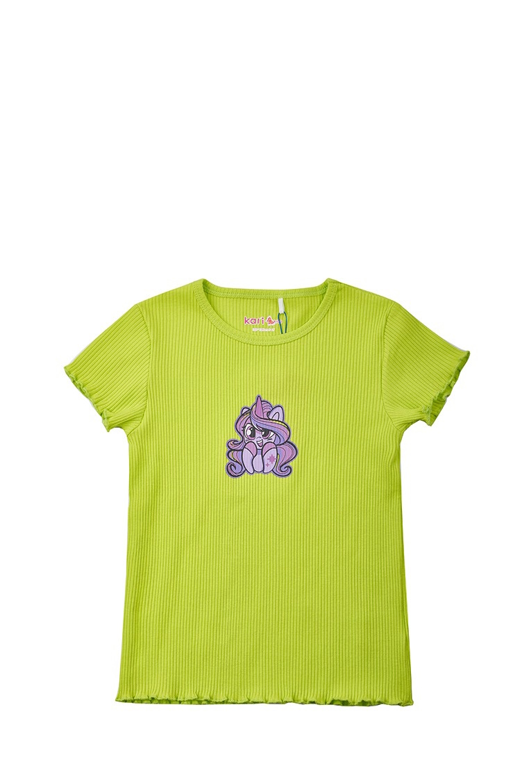 

Футболка детская Kari Kids SS24C26900513 светло-зеленый, 116, 222942