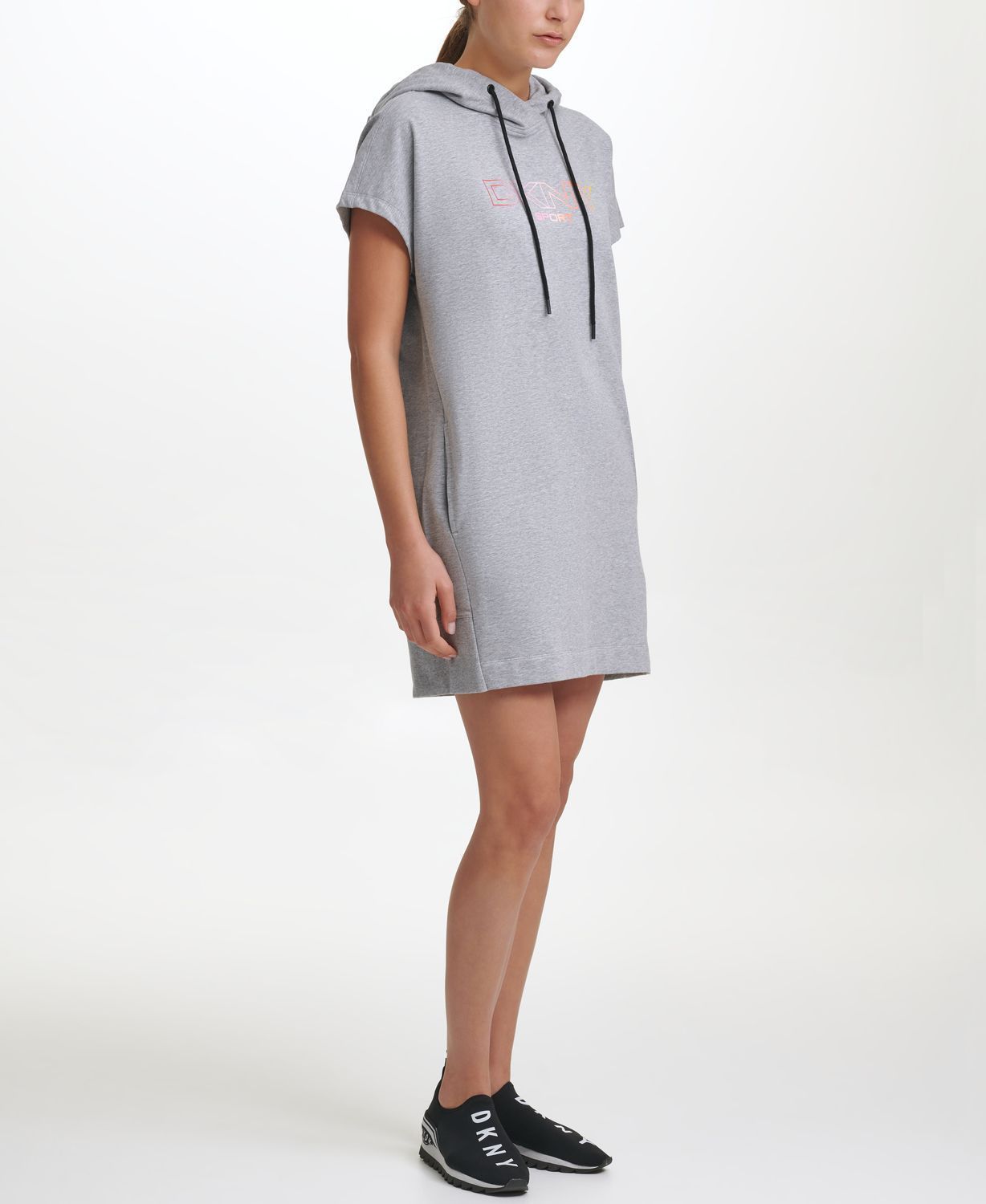 

Платье женское DKNY DP1D4455 серое M, DP1D4455
