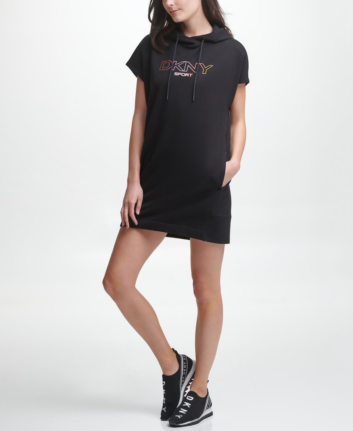 

Платье женское DKNY DP1D4455 черное S, DP1D4455