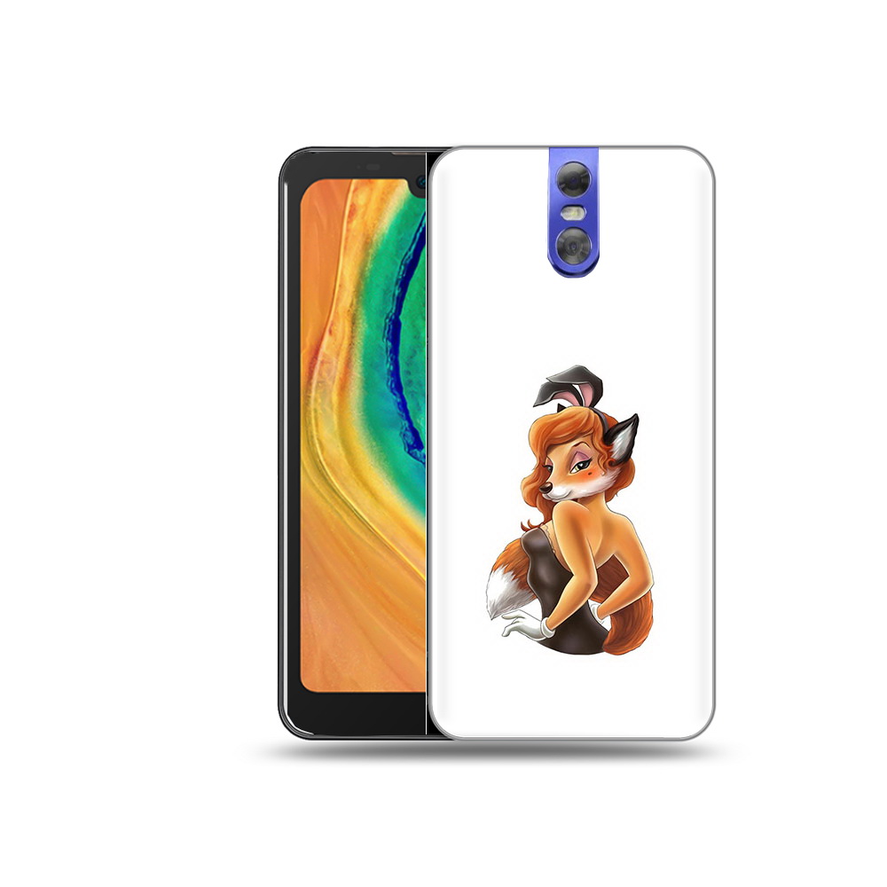 

Чехол MyPads Tocco для Doogee BL7000 баронесса, Прозрачный, Tocco