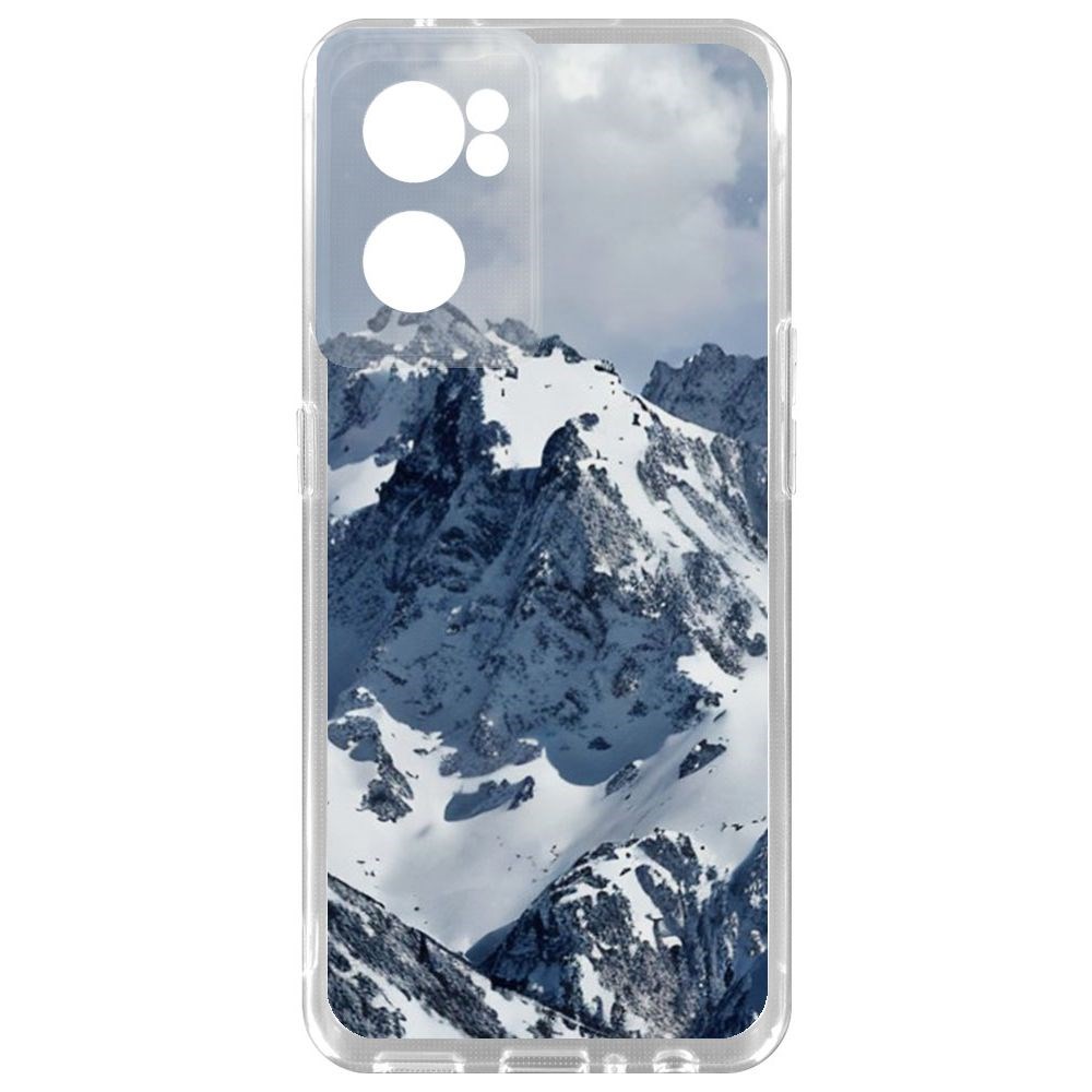 

Чехол-накладка Krutoff Clear Case Горы для OnePlus Nord CE 2 5G, Прозрачный