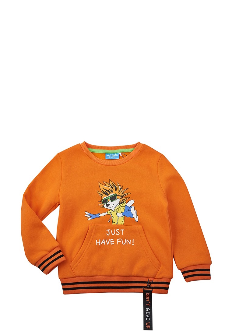 Свитшот детский Kari Kids SS24C52100520 оранжевый, 116