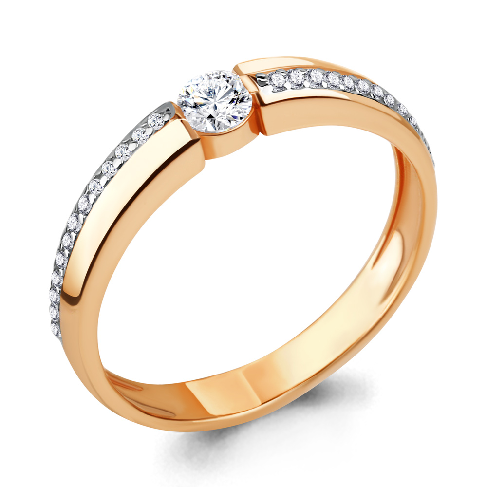 

Кольцо из серебра с фианитом Aquamarine Aquamarine 665471А_925_з р. 17, 665471А_925_з