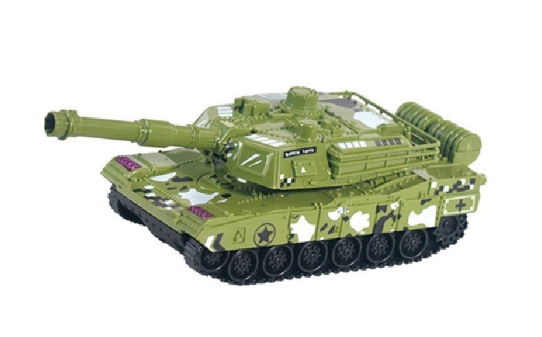 

Танк Наша игрушка инерционный, пакет M153412, Хаки, M153412